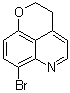 7-溴-2,3-二氢吡喃并[4,3,2-de]喹啉分子结构 (CAS 1155270-72-6)