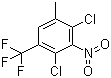 CAS # 115571-69-2, 2,4-Dichloro-5-trifluoromethyl-3-nitrotoluene, 2,4-Dichloro-3-nitro-5-methylbenzotrifluoride