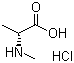 N-甲基-D-丙氨酸盐酸盐分子结构 (CAS 1155878-14-0)