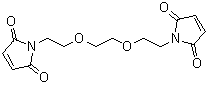 structure of CAS# 115597-84-7, 1,8-二(马来酰亚胺基)-3,6-二氧杂辛烷