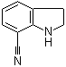 7-氰基吲哚啉分子结构 (CAS 115661-82-0)