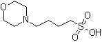 structure of CAS# 115724-21-5, 4-Morpholinebutanesulfonic acid
