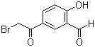 structure of CAS# 115787-50-3, 5-溴乙酰基-2-羟基苯甲醛