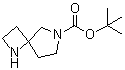 1,6-二氮杂螺[3.4]辛烷-6-羧酸叔丁酯分子结构 (CAS 1158749-79-1)