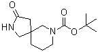 structure of CAS# 1158750-91-4, 3-氧代-2,7-二氮杂螺[4.5]癸烷-7-羧酸叔丁酯