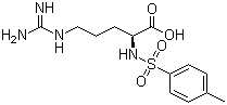 structure of CAS# 1159-15-5, N-对甲苯磺酰基-L-精氨酸