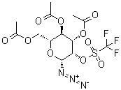 CAS # 1159265-99-2, beta-D-Mannopyranosyl azide 3,4,6-triacetate 2-(1,1,1-trifluoromethanesulfonate)