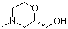 (2S)-4-甲基-2-吗啉甲醇分子结构 (CAS 1159598-33-0)