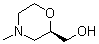 (2R)-4-甲基-2-吗啉甲醇分子结构 (CAS 1159598-35-2)