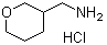 (四氢-2H-吡喃-3-基)甲胺盐酸盐分子结构 (CAS 1159599-89-9)