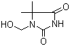 structure of CAS# 116-25-6, 1-羟甲基-5,5-二甲基海因