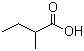 structure of CAS# 116-53-0, 2-甲基丁酸