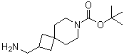 structure of CAS# 1160247-15-3, 2-(氨基甲基)-7-氮杂螺[3.5]壬烷-7-羧酸叔丁酯