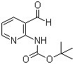 2-Boc-氨基-3-吡啶甲醛分子结构 (CAS 116026-94-9)