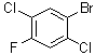 1-溴-2,5-二氯-4-氟苯分子结构 (CAS 1160573-74-9)