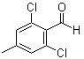 2,6-二氯-4-甲基苯甲醛分子结构 (CAS 116070-31-6)