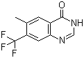 structure of CAS# 1160994-09-1, 6-Methyl-7-(trifluoromethyl)-4(3H)-quinazolinone