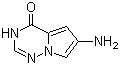 structure of CAS# 1160995-01-6, 6-氨基吡咯并[2,1-f][1,2,4]三嗪-4(1H)-酮