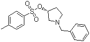 CAS # 116183-80-3, (R)-1-Benzyl-3-[(p-tolylsulfonyl)oxy]pyrrolidine