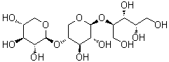 CAS # 116269-52-4, O-beta-D-Xylopyranosyl-(1→4)-O-beta-D-xylopyranosyl-(1→4)-D-xylitol