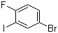 structure of CAS# 116272-41-4, 3-Iodo-4-fluorobromobenzene