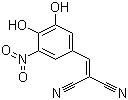alpha-氰基-(3,4-二羟基-5-硝基)肉桂腈分子结构 (CAS 116313-73-6)
