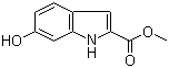 6-羟基-1H-吲哚-2-甲酸甲酯分子结构 (CAS 116350-38-0)