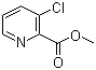 structure of CAS# 116383-98-3, Methyl 3-chloropicolinate