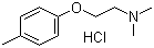 CAS # 116447-22-4, N,N-Dimethyl-2-(4-methylphenoxy)ethanamine hydrochloride