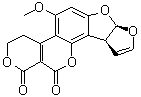 structure of CAS# 1165-39-5, Aflatoxin G1