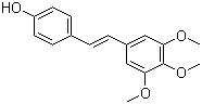 structure of CAS# 116519-00-7, (E)-4'-羟基-3,4,5-三甲氧基二苯乙烯