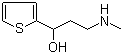 3-甲基氨基-1-(2-噻吩基)-1-丙醇分子结构 (CAS 116539-55-0)