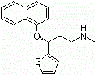 CAS # 116539-60-7, (R)-Duloxetine, (R)-N-Methyl-gama-(1-naphthalenyloxy)-2-thiophenepropanamine