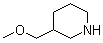 structure of CAS# 116574-72-2, 3-Methoxymethylpiperidine
