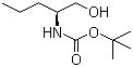 structure of CAS# 116611-55-3, N-[(1S)-1-(羟基甲基)丁基]氨基甲酸叔丁酯