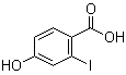 4-羟基-2-碘苯甲酸分子结构 (CAS 116631-87-9)