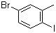 5-Bromo-2-iodotoluene molecular structure (CAS 116632-39-4)