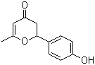 2,3-二氢-2-(4-羟基苯基)-6-甲基-4H-吡喃-4-酮分子结构 (CAS 1167483-18-2)