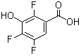 structure of CAS# 116751-24-7, 3-Hydroxy-2,4,5-trifluorobenzoic acid