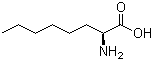 structure of CAS# 116783-26-7, (S)-2-氨基辛酸