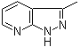 3-甲基-1H-吡唑并[3,4-b]吡啶分子结构 (CAS 116834-96-9)