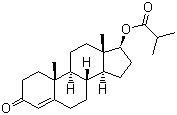 异丁酸睾酮分子结构 (CAS 1169-49-9)