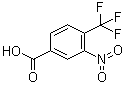 structure of CAS# 116965-16-3, 3-硝基-4-三氟甲基苯甲酸