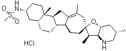 Saridegib hydrochloride分子结构 (CAS 1169829-40-6)
