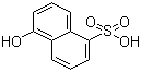 structure of CAS# 117-59-9, 1-Naphthol-5-sulfonic acid