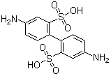 structure of CAS# 117-61-3, Benzidine-2,2'-disulphonic acid