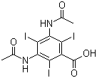 structure of CAS# 117-96-4, 泛影酸