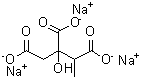 甲基枸橼酸三钠盐分子结构 (CAS 117041-96-0)