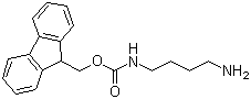 CAS # 117048-49-4, N-(4-Aminobutyl)carbamic acid 9H-fluoren-9-ylmethyl ester
