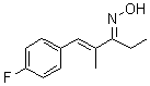 structure of CAS# 1170613-55-4, (1E,3E)-1-(4-氟苯基)-2-甲基-1-戊烯-3-酮肟